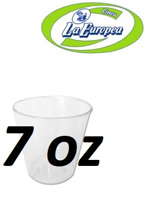 Vaso Acrilico #7 oz X25 Und