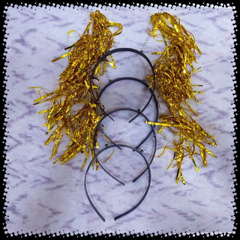 Vinchas Pelo Metálico x 12 und