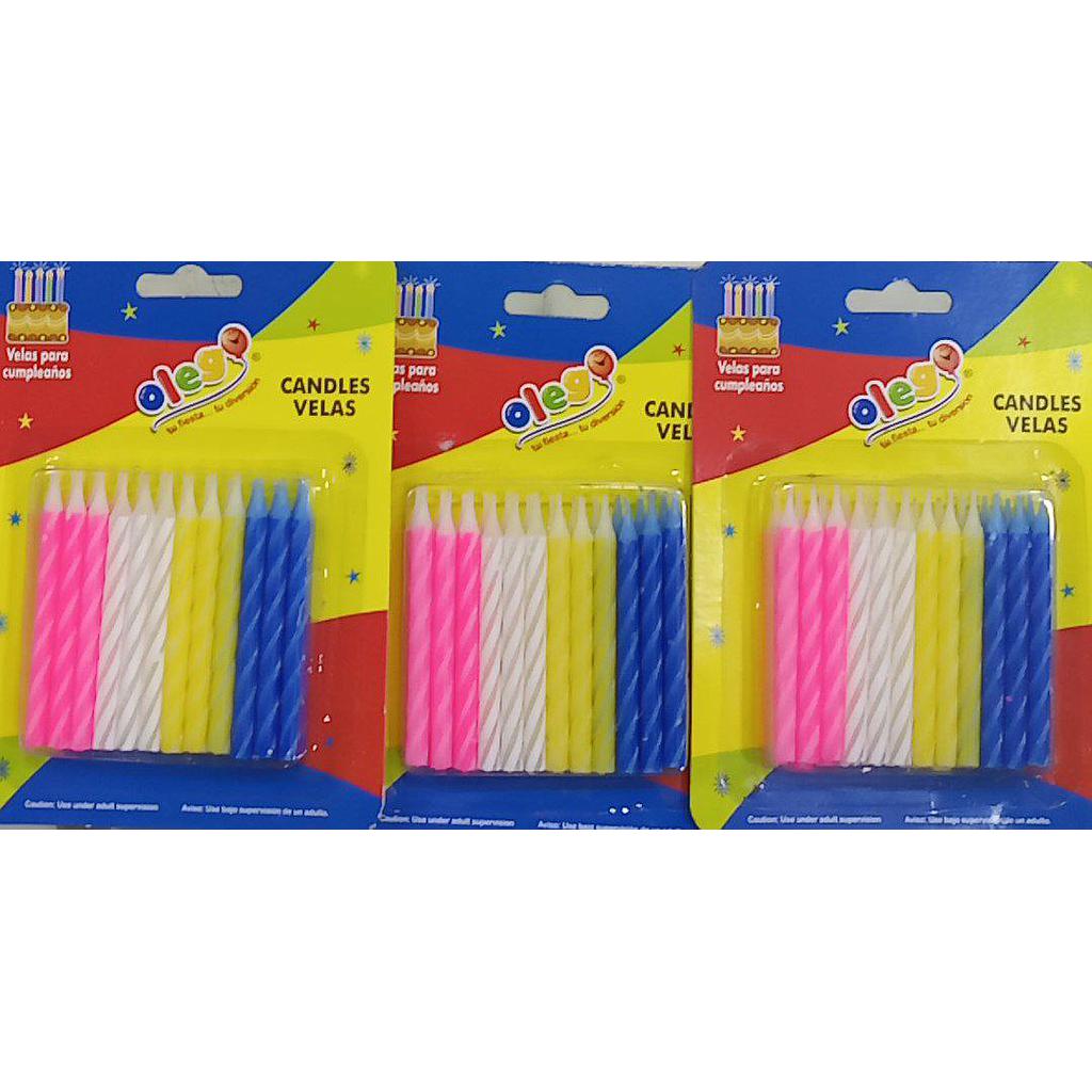 VELA PALITO X24 UNID OLEGO