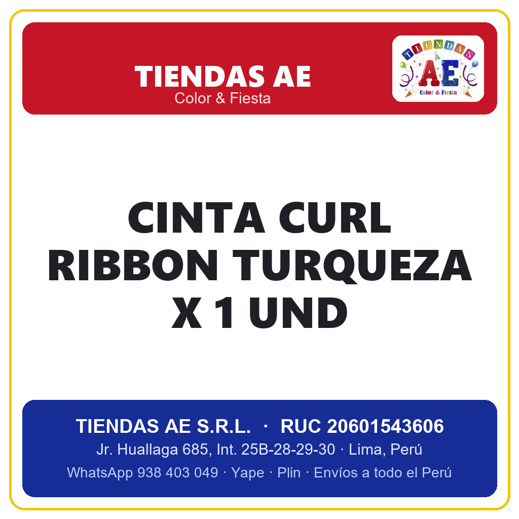 CINTA CURL RIBBON TURQUEZA X 1 und (copia)