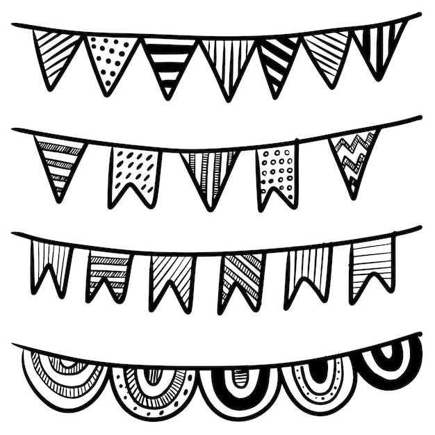 Banderines Diseños Variados x1 Und