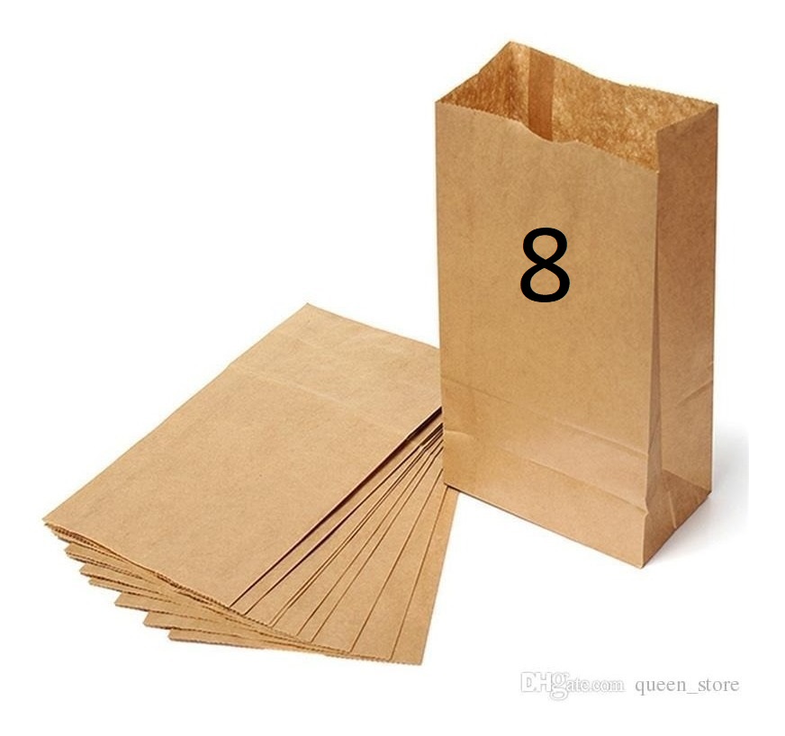 Bolsa Craft # 8 X 1 Und 15.50Cm x 32Cm x 9 Cm