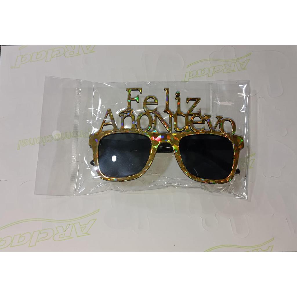 Lentes Feliz Año Nuevo De Cuadros Tornasol