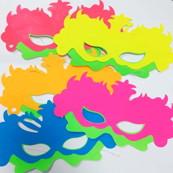ANTIFAZ NEON DE CARTON X1 UND