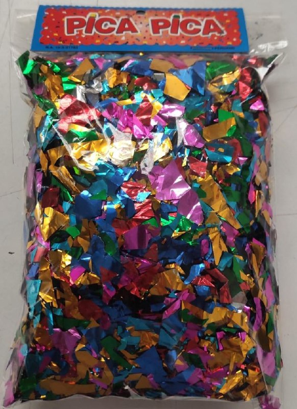 CONFETI METALICO PEQUEÑO PARA RELLENO