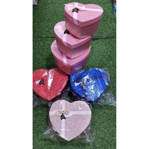 [CA2034] Caja De Corazon x3 Und Mediana