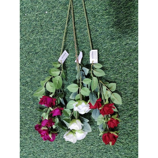 [F2057] Flor x5 Unds De Colores