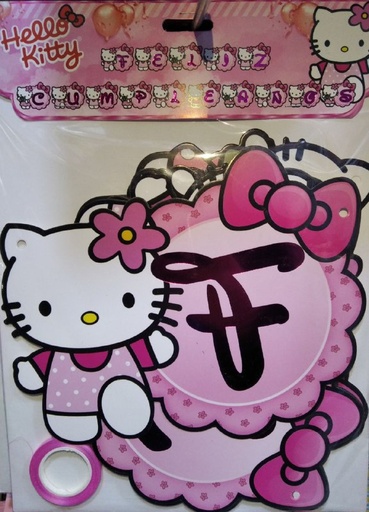 [p100] BANNER FELIZ CUMPLEAÑO PERSONAJE X 1 UND