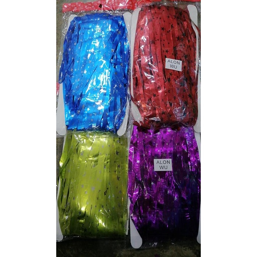 [p194] CORTINAS CROMADAS CON ESTRELLAS