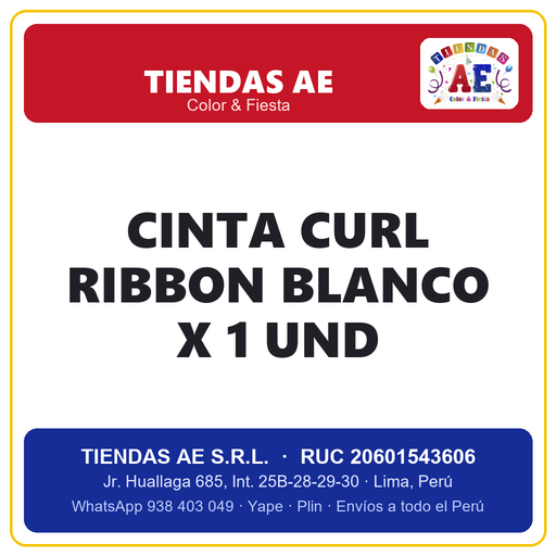 [p356] CINTA CURL RIBBON BLANCO X 1 und (copia)