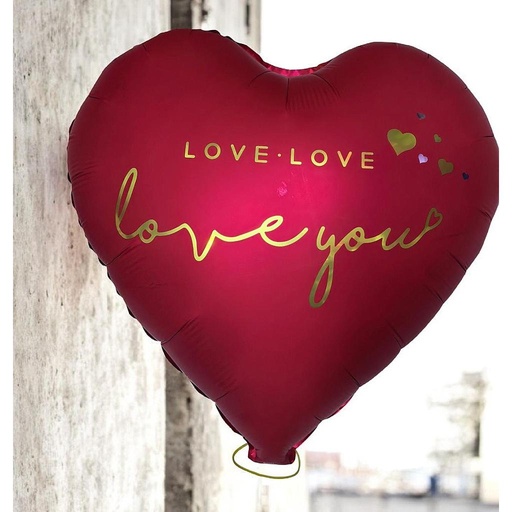 [GLBMDC] Globo Corazon Mate #18 x25 Uds