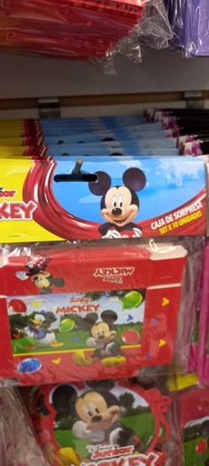 [MCK-540] CAJA PARA TORTA SET X 10 UND MICKEY