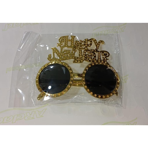 [LE-SA-001464] LENTES AÑO NUEVO (HAPPY NEW YEAR) CON PUNTOS