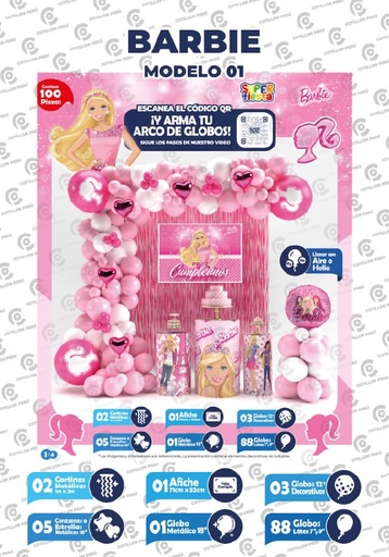 [SUPER FIESTA] ARCO ORGANICO DE GLOBO AMOR
