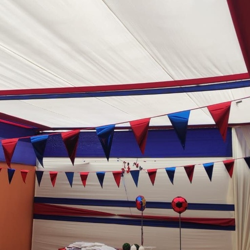 [BA-SI-002638] BANNER METALICO TRIANGULAR